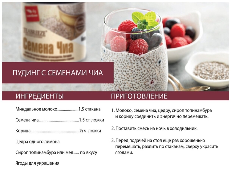 Семена чиа, белые (1000 г)