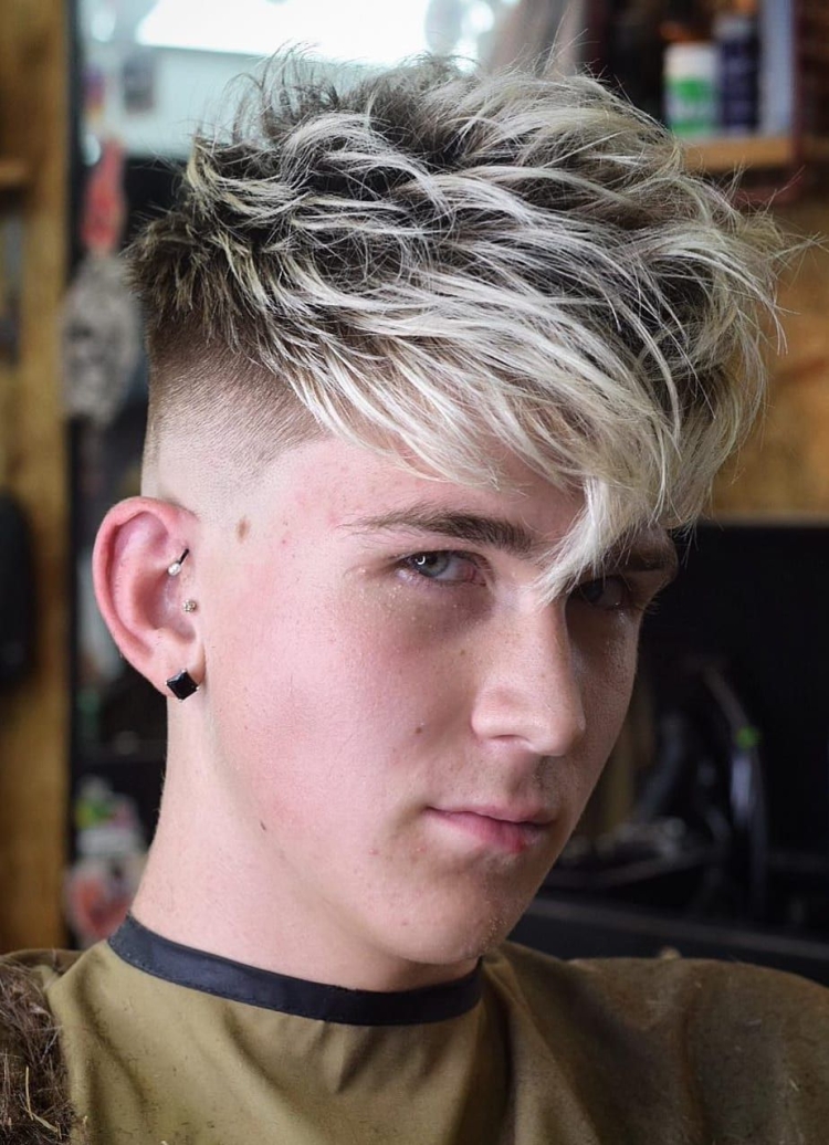 Undercut мелирование