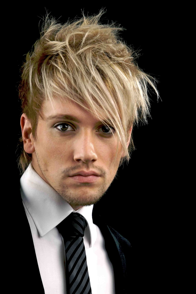 Мужское мелирование на длинные волосы