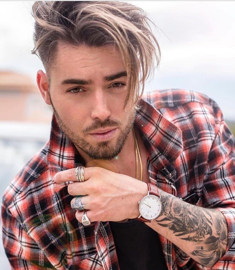 Мелирование у парней