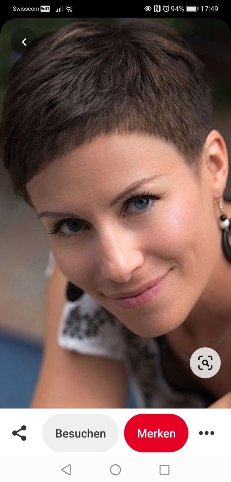 Очень короткие женские стрижки