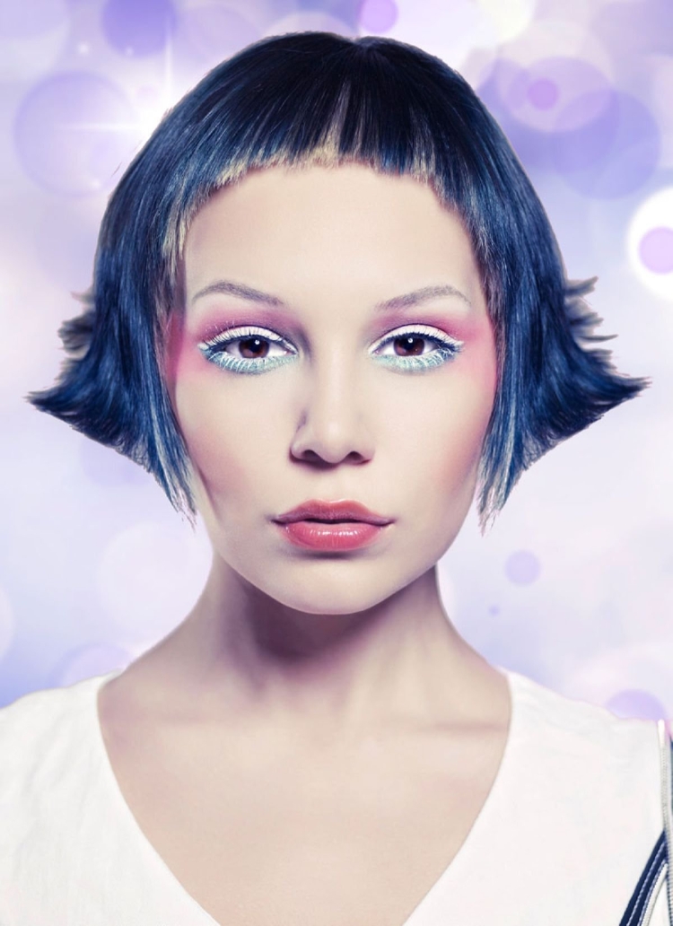 Короткая челка