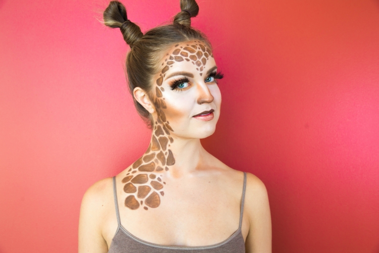 Анималистический фантазийный макияж