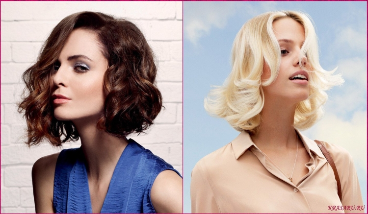 Прически и укладки на удлиненное каре