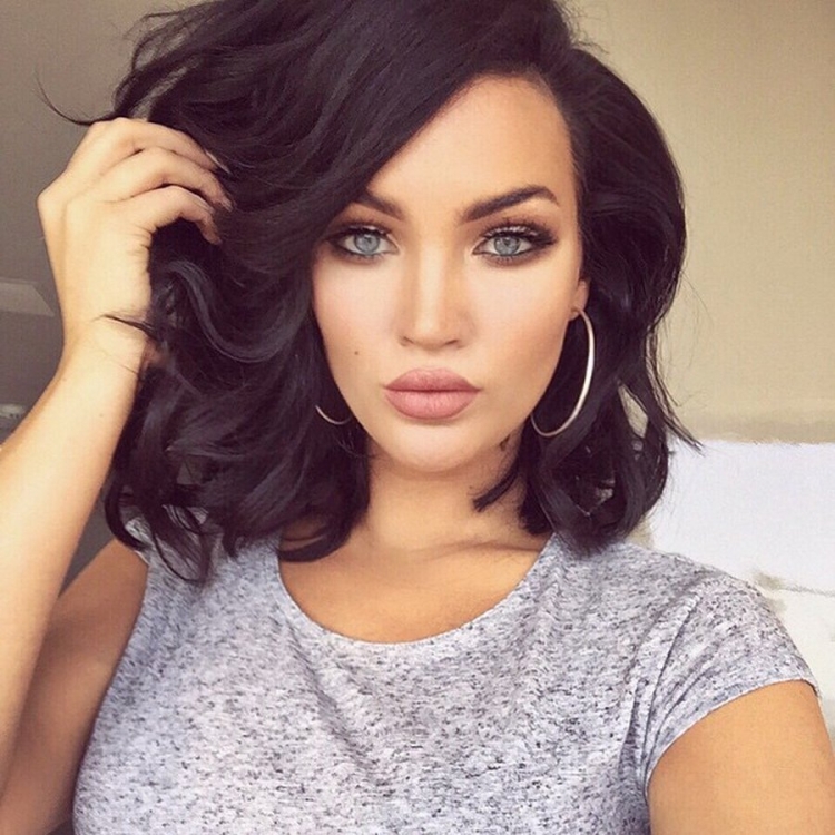 Стильные прически на брюнетов