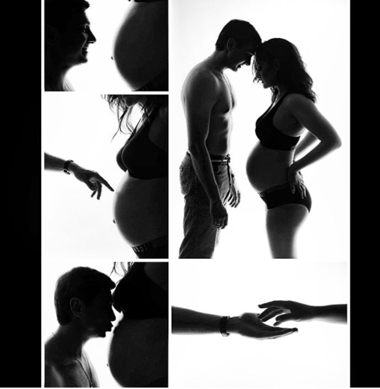 Беременные фотосессии с мужем