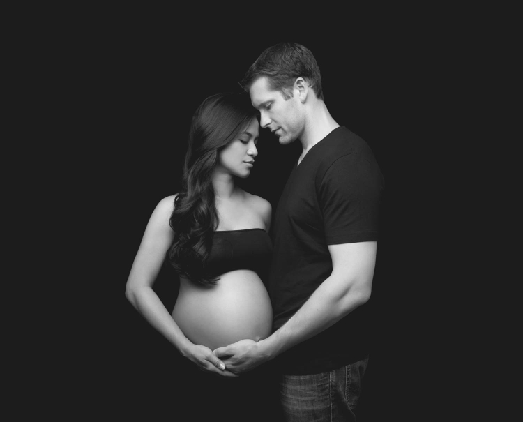 Фотосессия беременности с мужем
