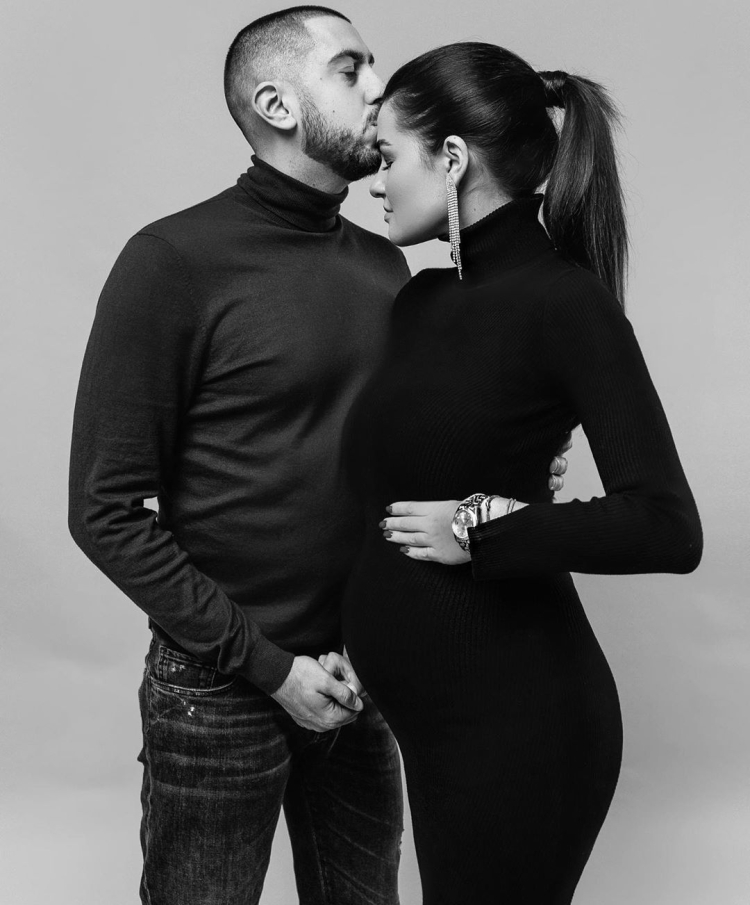 Парная фотосессия беременности