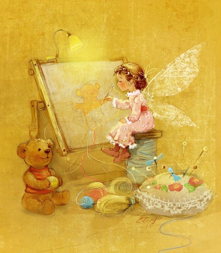 Екатерина бабок иллюстрации феечки