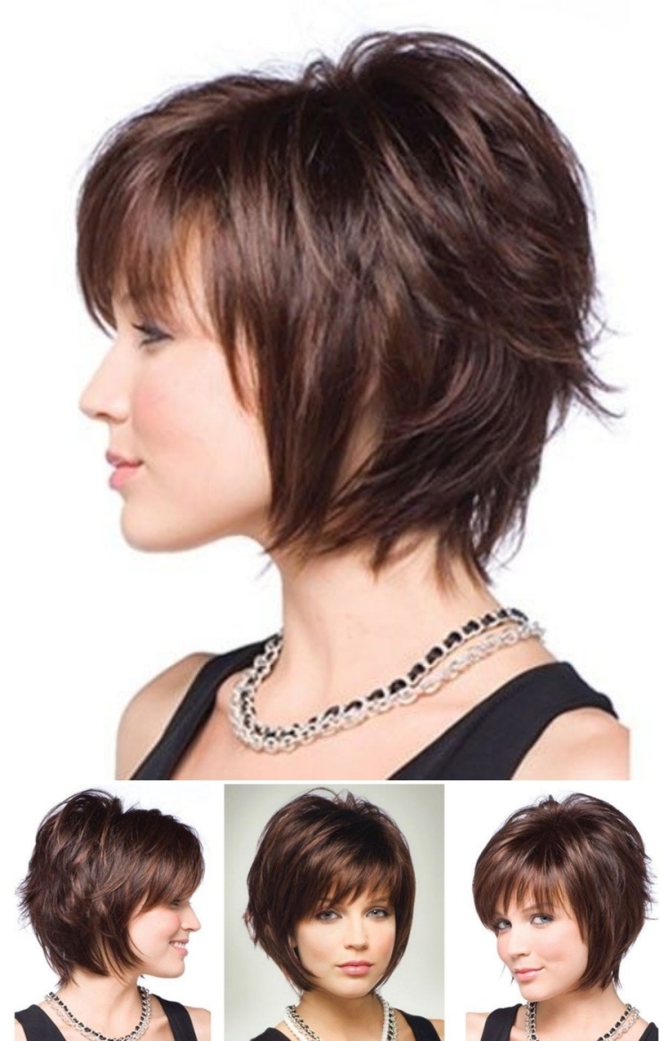Стрижки типа Каскад на короткие волосы