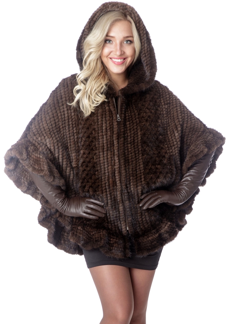 Меха Алеф вязаная шуба