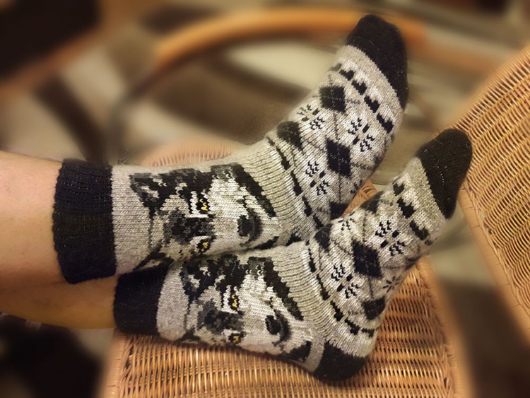 Тёплые носки мужские