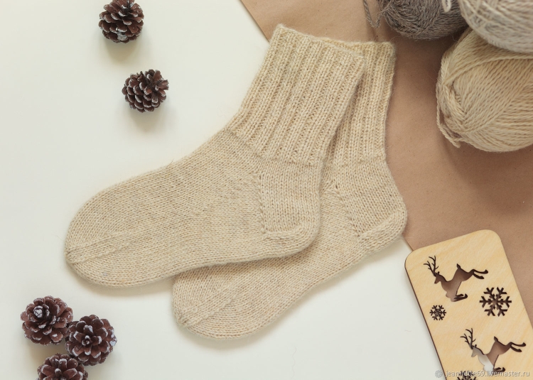 Шерстяные носки