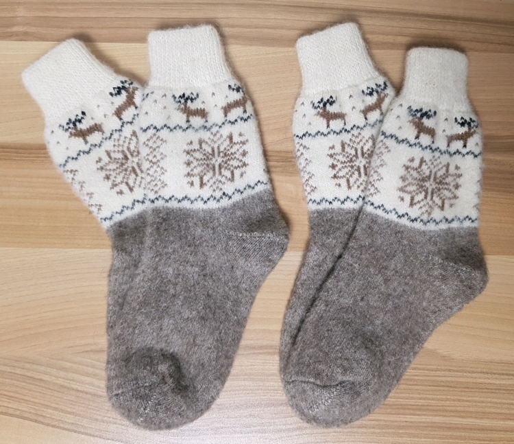 Носки теплые женские