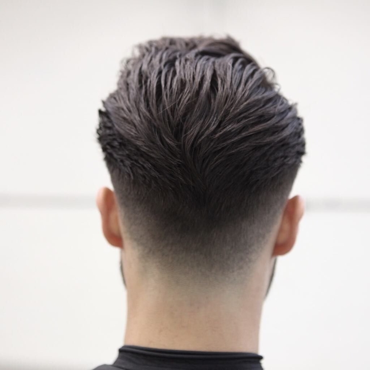 Мужские стрижки затылок