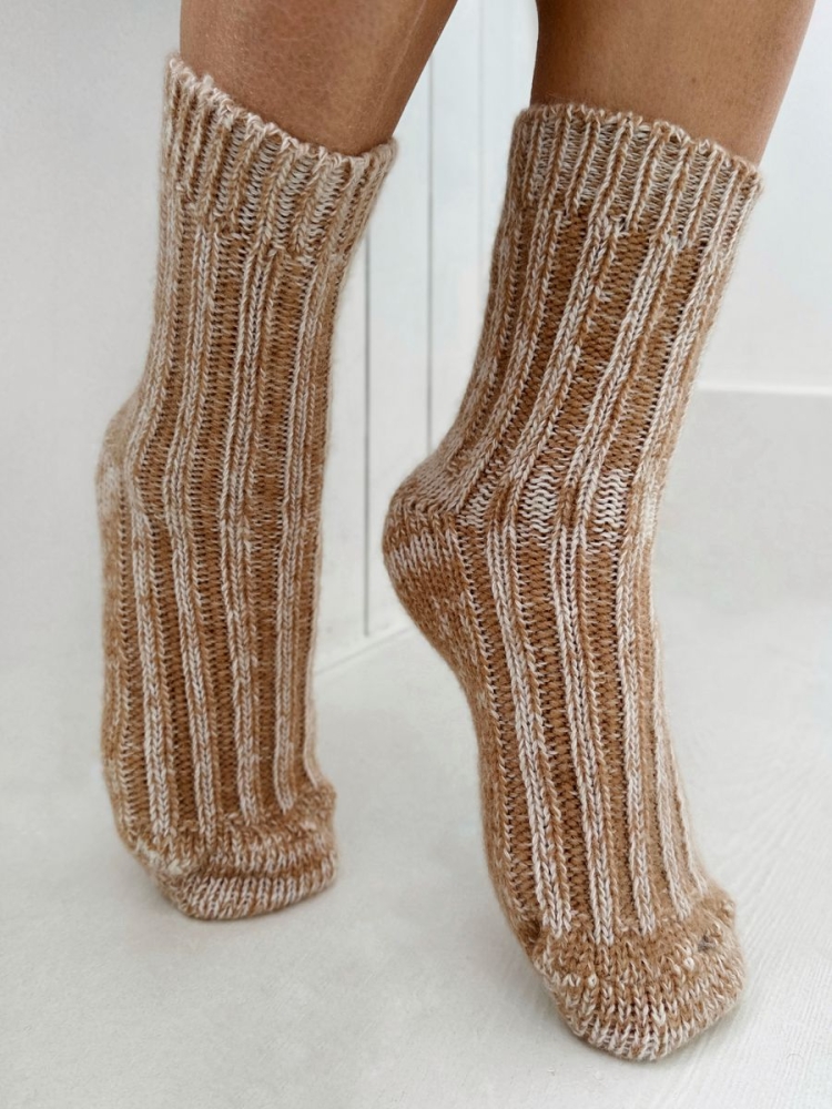 Вязаные носки