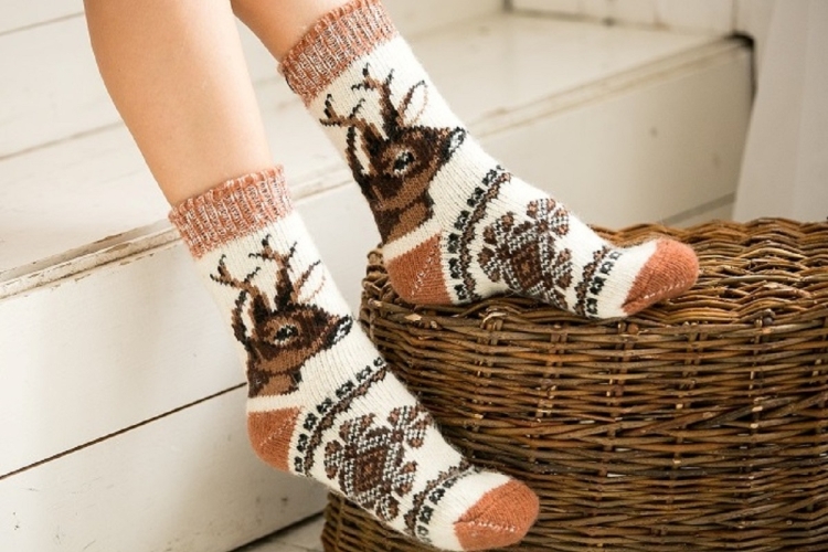 Теплые носки