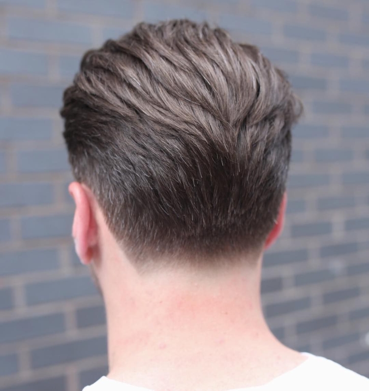 Мужская стрижка сзади