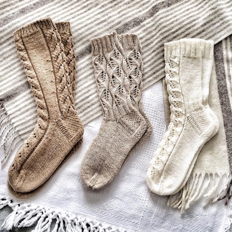 Носки ручная вязка