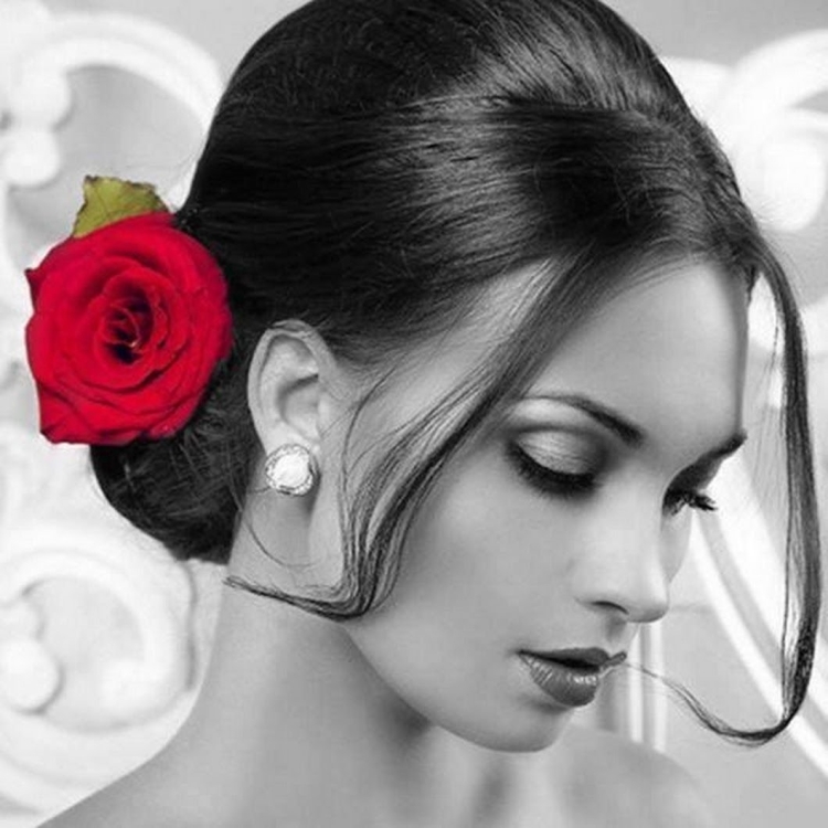 Прически в испанском стиле