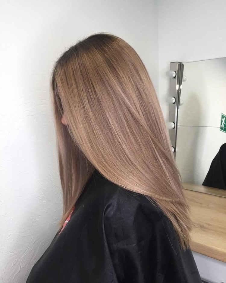 Бежевый блонд