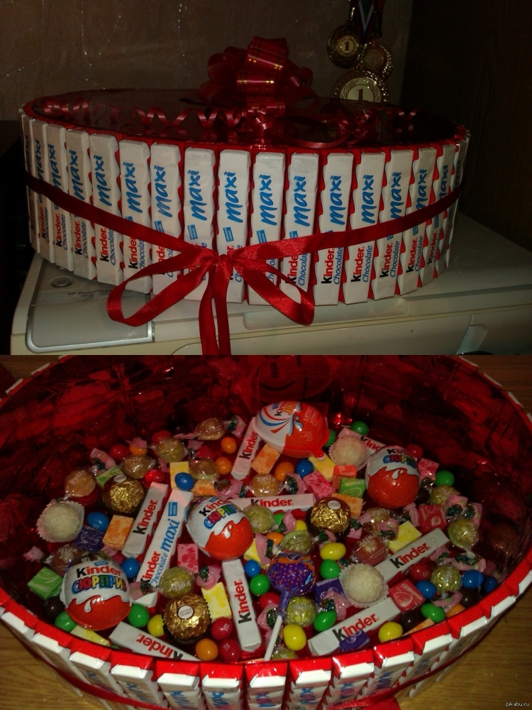 Интересный сладкий подарок