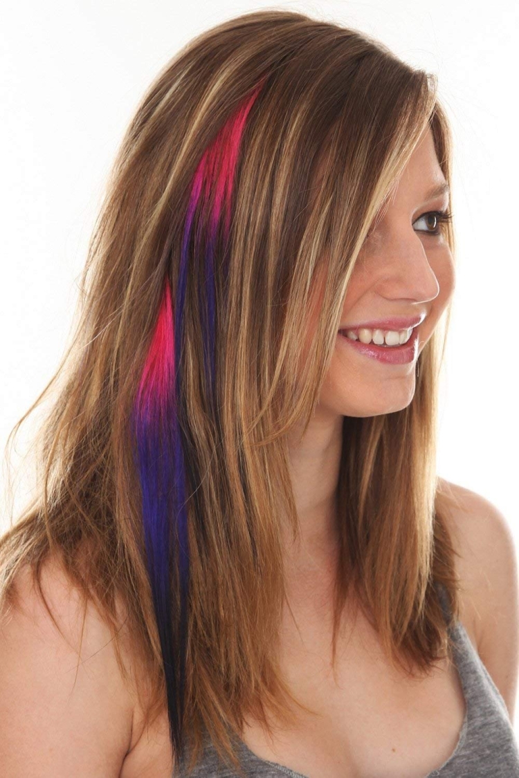 Пряди на русых волосах