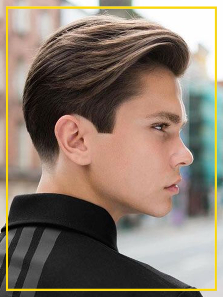 Классическая прическа для подростка