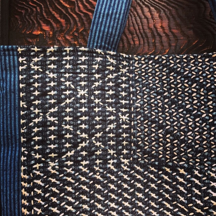 Боро японское мужская одежда сашико