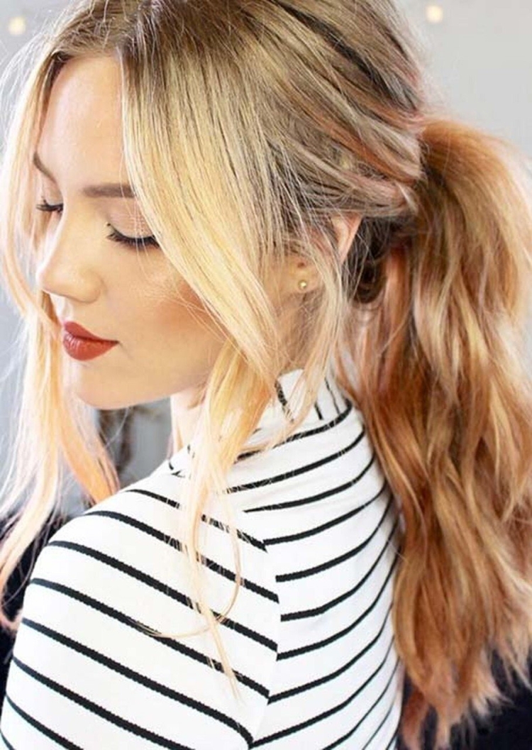 Хвостик с челкой