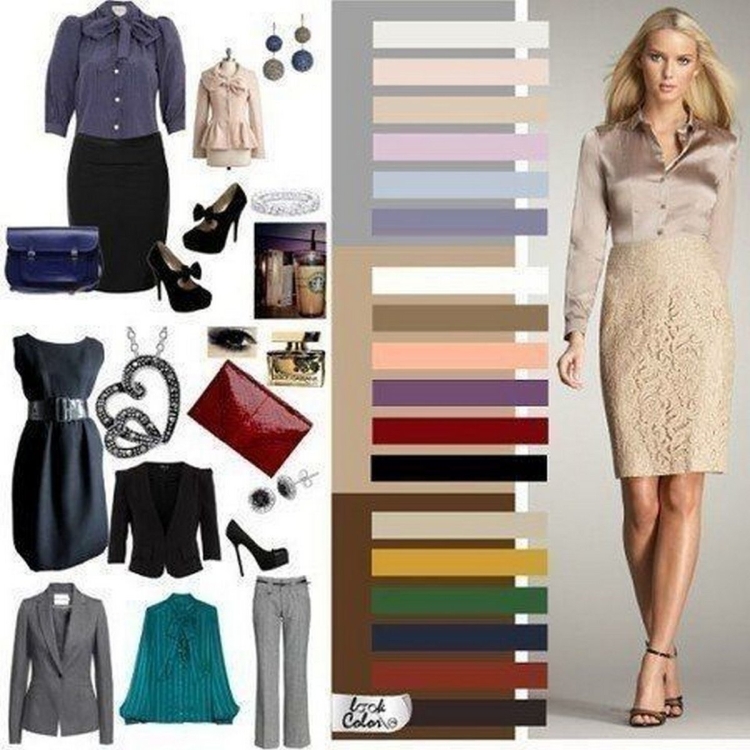 Цветовая палитра для одежды