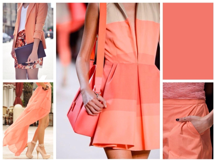 Персиковый цвет в одежде