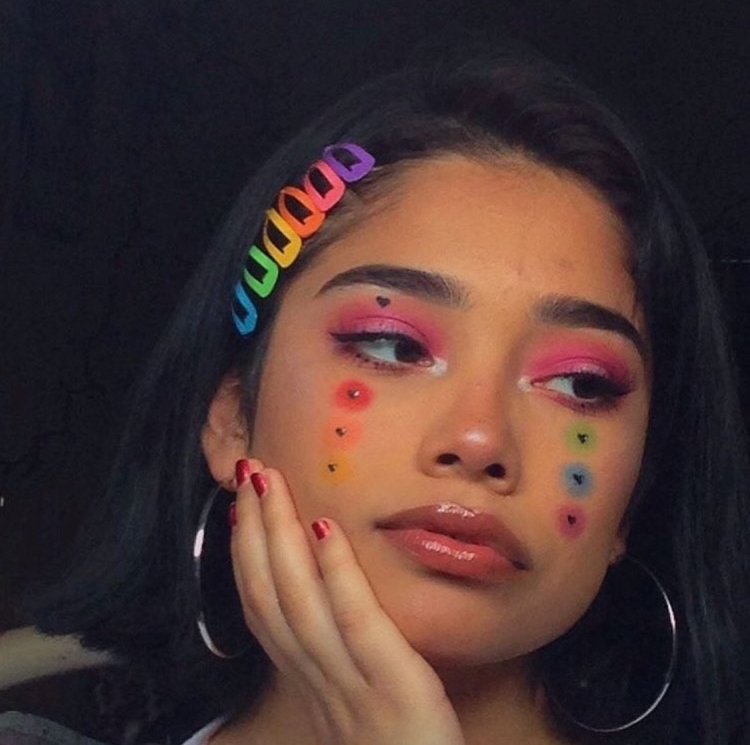 Макияж в стиле indie Kid
