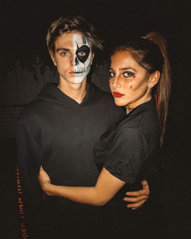 Парные образы на Хэллоуин для пары
