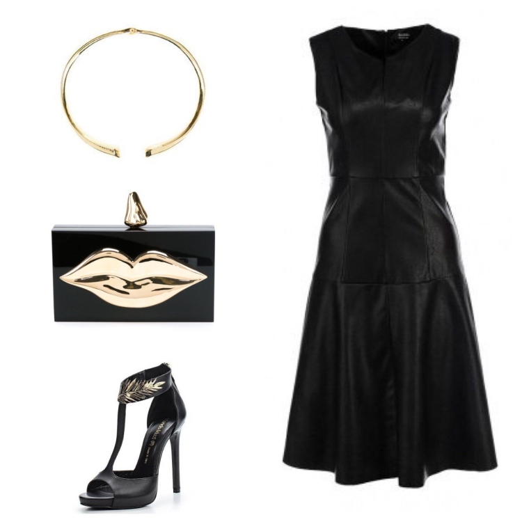 Аксессуары к черному платью