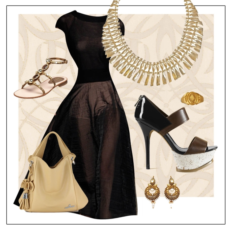 Маленькое черное платье аксессуары