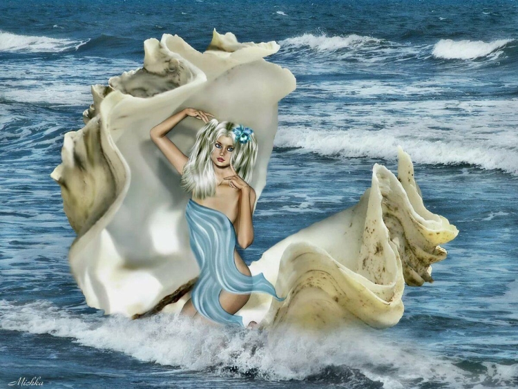 Морская богиня Калипсо