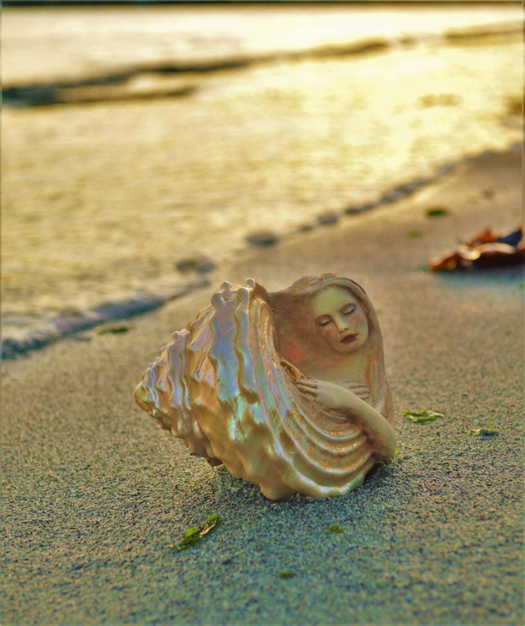 Девочка с ракушкой