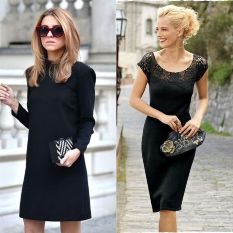 Маленькое черное платье аксессуары