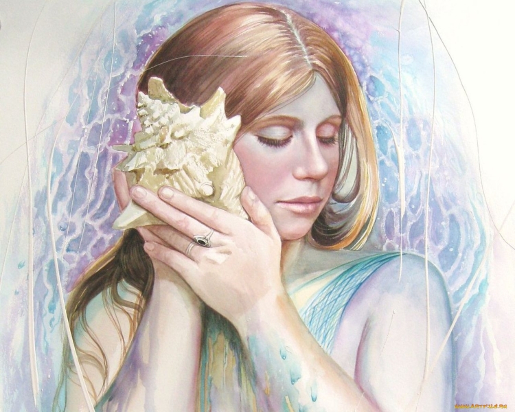 Девочка с ракушкой