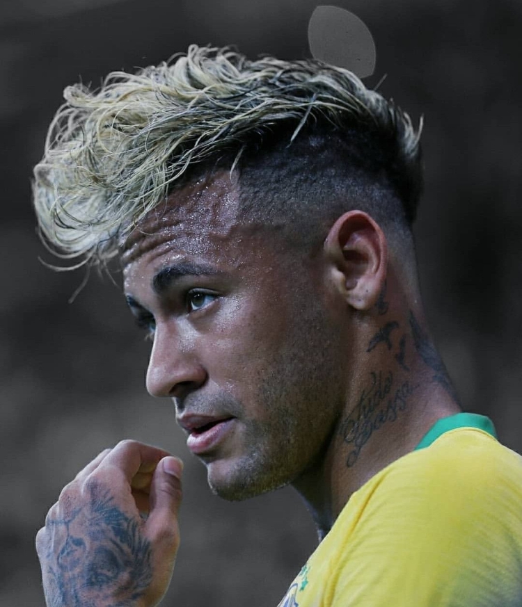 Neymar 2014 прическа