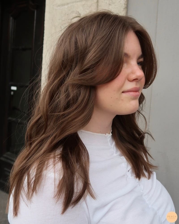 Стрижка Елена на длинные волосы