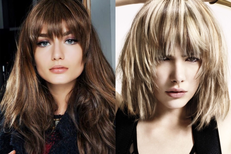 Подстрижка Каскад с челкой