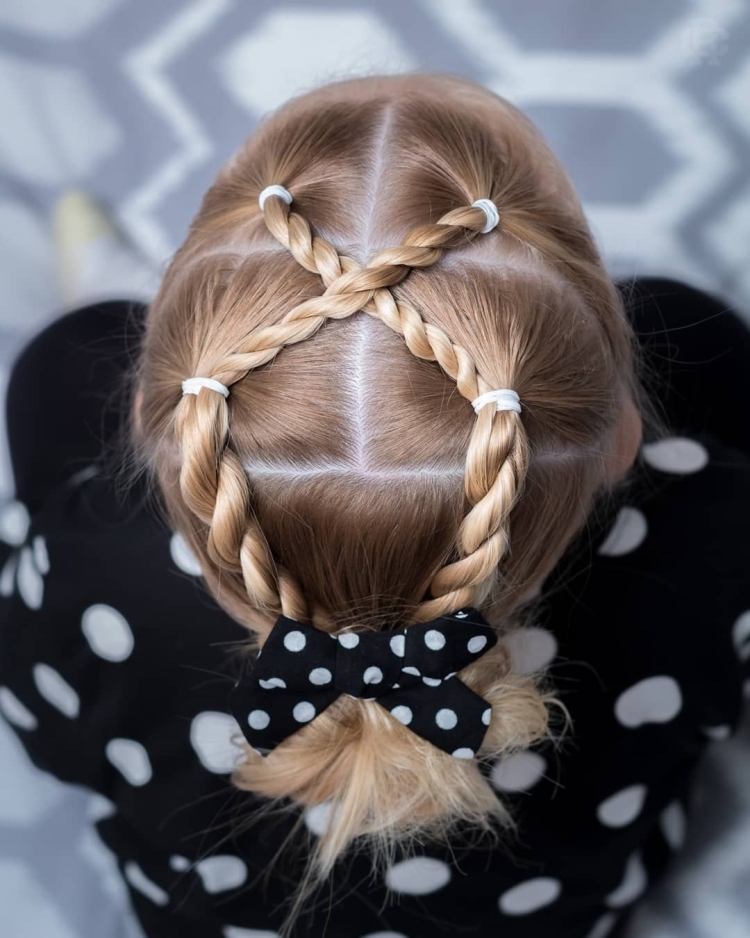 Простые причёски для девочек