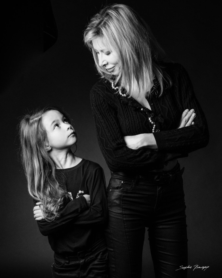 Фотосессия Дочки матери в студии