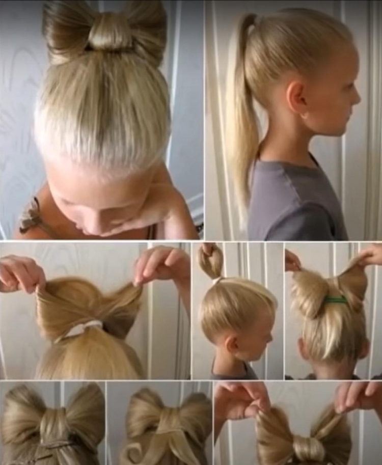 Простые и быстрые прически для девочек