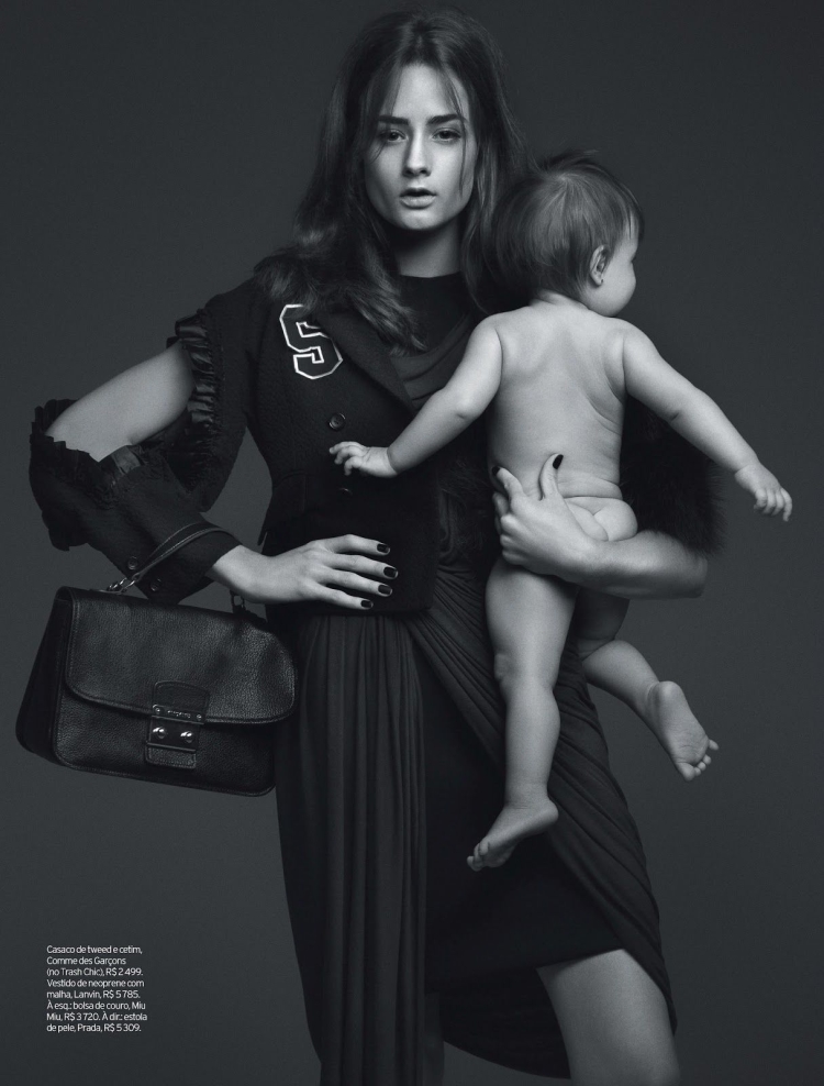 Фэшн съемка мама и дочка