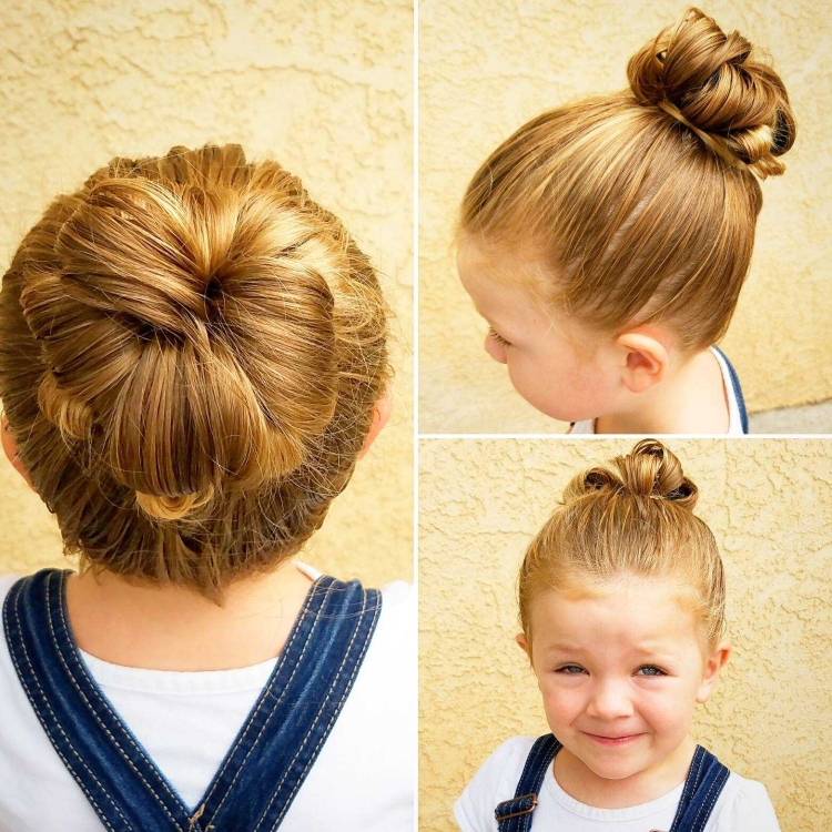 Детская прическа Повседневная на длинные