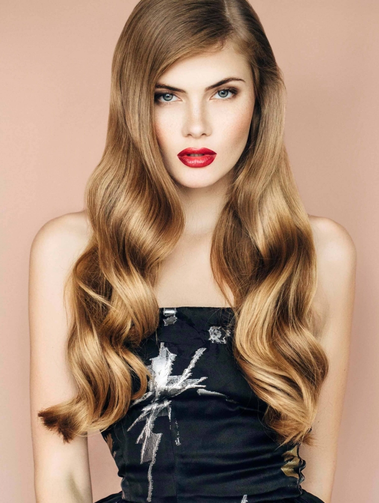 Голливудские мягкие Локоны