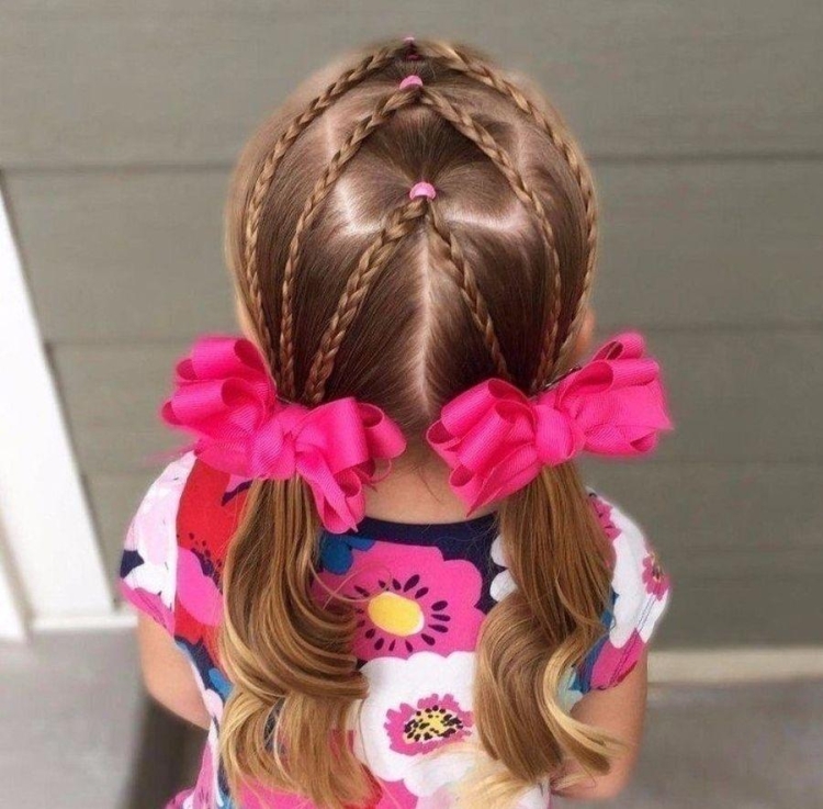 Прически для девочек